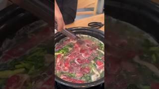 Гибрид шабу-шабу и куксу #корея #жизньзаграницей #еда