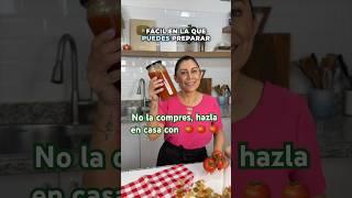 Salsa para Pizza, Pasta y Comida Italiana. Natural, Sin conservadores y Fácil #shorts #saludable