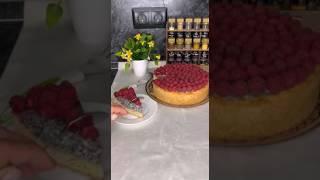 Малиновый пирог с маком #блюдо #вкусно #funny #дисерт #еда #humor #пирог #рецепты #recipe #пп