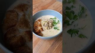 Немецкий суп Hackfleisch Käse Lauchsuppe #shorts