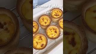 Easy and simple German Pudding Tart #asmr #german  #asmrfood #asmrsounds #tart #pudding #germanfood