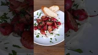 Пикката из редиски | Radish piccata #shorts