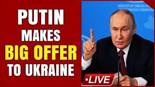 LIVE: Vladimir Putin's New Speech: Russian President Offers Truce Deal To Ukraine | Oneindia News