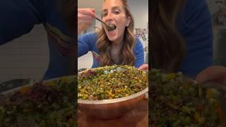 Vegan Salad with Lentils Baked by Melissa