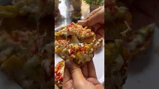 #minipizza #breadpizza #pizza #youtubeshorts #shorts #foryou #trending #viral #recipe #food #fyp