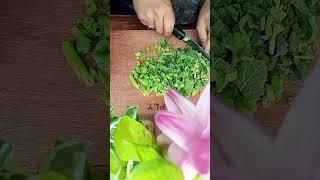 Amaranthus and pumpkin leaf