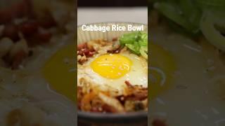 Truuust Me. This 15 Minute Cabbage Rice Bowl Will Change Your LIFE!