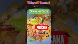 Sopa azteca, martes cocinamos comida mexicana #germany #food #healthy