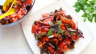 Я и не знала что ЭТО Итальянский салат-- готовлю  его много лет! Самый Вкусный Салат с помидорами!