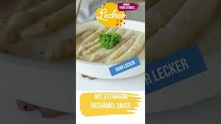 Spargel in Estragon Bechamel Sauce - sehr leckere Beilagen Rezept