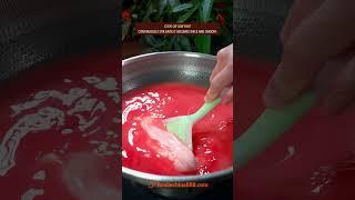 EASY WATERMELON COLD JELLY SHRIMP RECIPE #recipe #cooking #chinesefood #dessert #snack