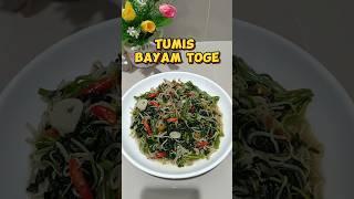 Tumis bayam toge #shortvideo #tumisbayam #tumistoge #masakansederhana #masakanharian