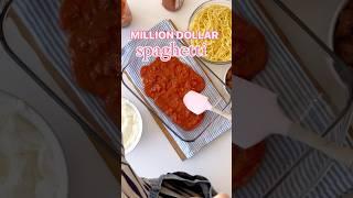 MILLION DOLLAR SPAGHETTI! Follow for EASY Recipes!