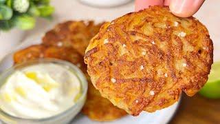 Rösti de pommes de terre : Croustillants et Rapides à faire ! Hash Browns Suisse ♥