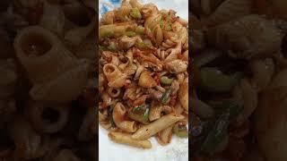 Red sauce pasta ❤️ #cooking #pasta #pastalover #recipes #viralvideo #shortsvideo #subscribe #veiws