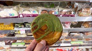 10 Eating Matcha and Japanese food at Lawson