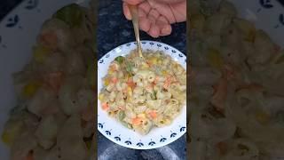 White Sauce Pasta #shorts #recipe #pasta #shortsfeed