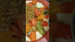 كسكس مغربي اصيل #couscous #couscous_marocain