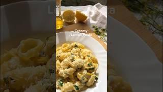 Creamy Lemon Pasta / Pasta cremosa al limón #lemon #limon #pastarecipe #creamypasta #foodcreator