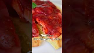 Easy German Strawberry Cake