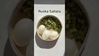 Sallata ruse #russian #gatimetradicionale #salad #saladrecipe #kuzhina #food #receta