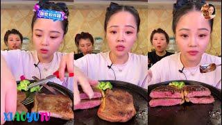 【Xiaoyu Mukbang】XIAOYU EATING SHOW。MUKBANG SATISFYING。Mukbang Chinese。N02。080423。4