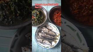 Tumis Bayam, Ikan Kembung Rebus, Sambal Terasi #ngeshortsbareng