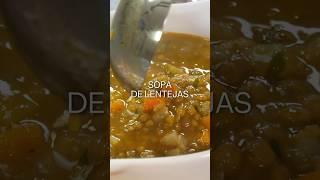 Cómo preparar #sopa de lentejas